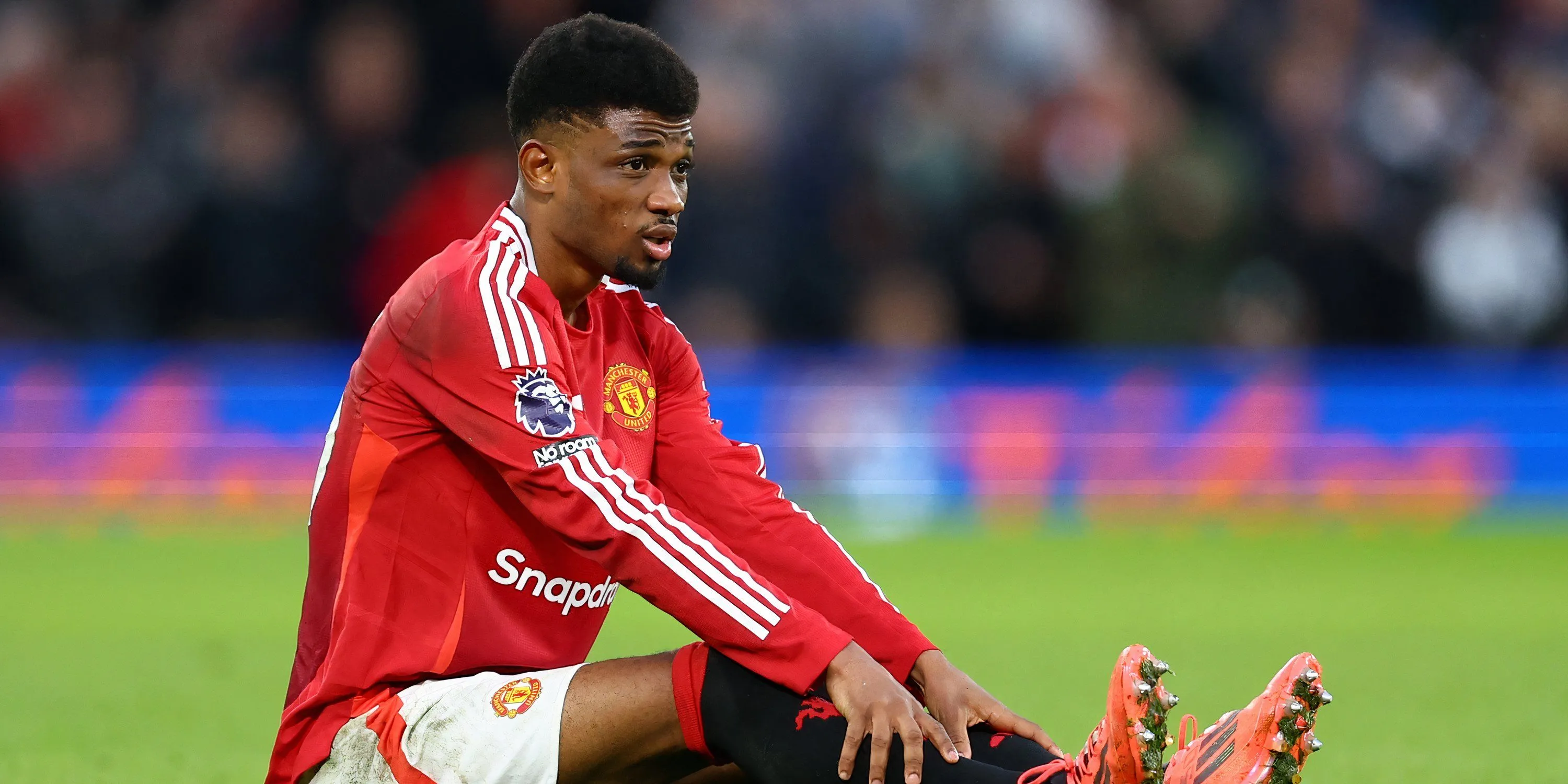 Amad Diallo gặp chấn thương trong màu áo Man Utd