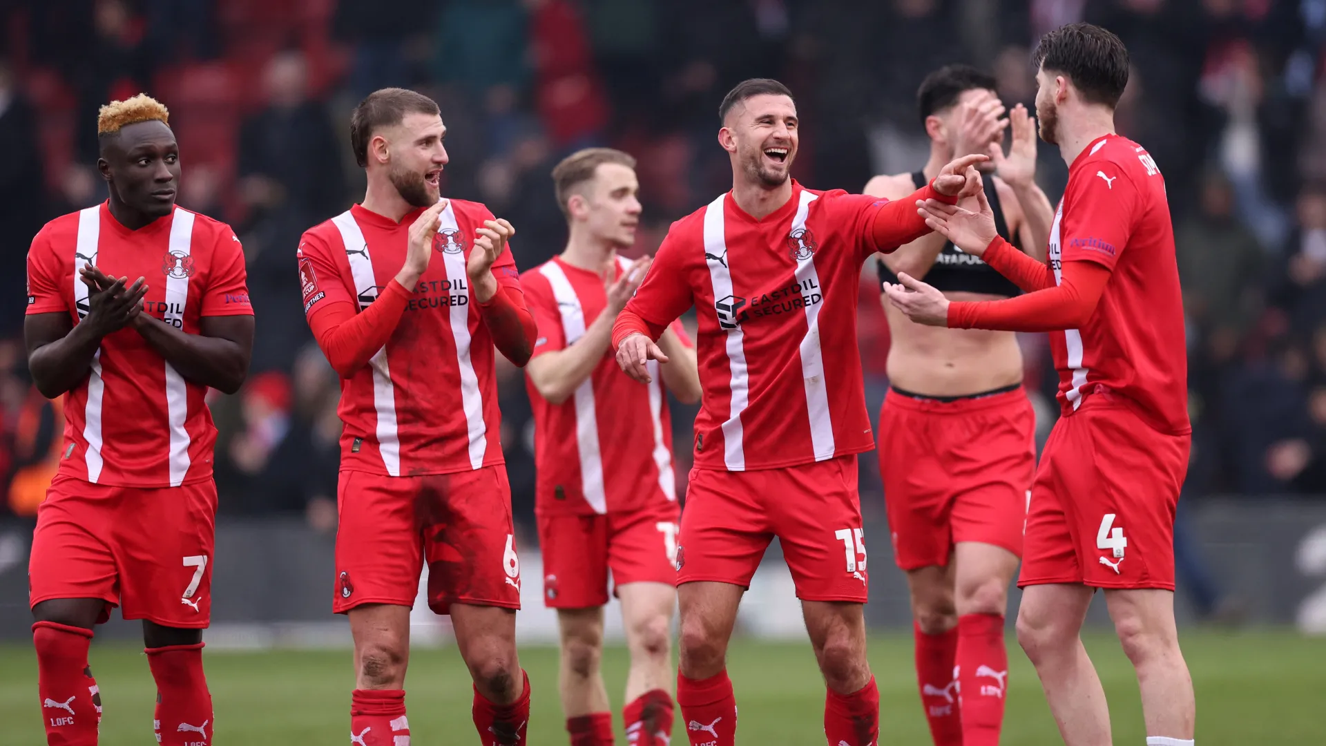 Đội hình Leyton Orient trong một trận đấu