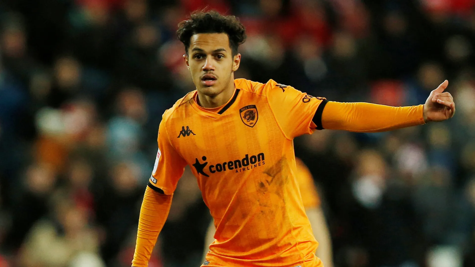 Fabio Carvalho thi đấu cho Hull City theo dạng cho mượn