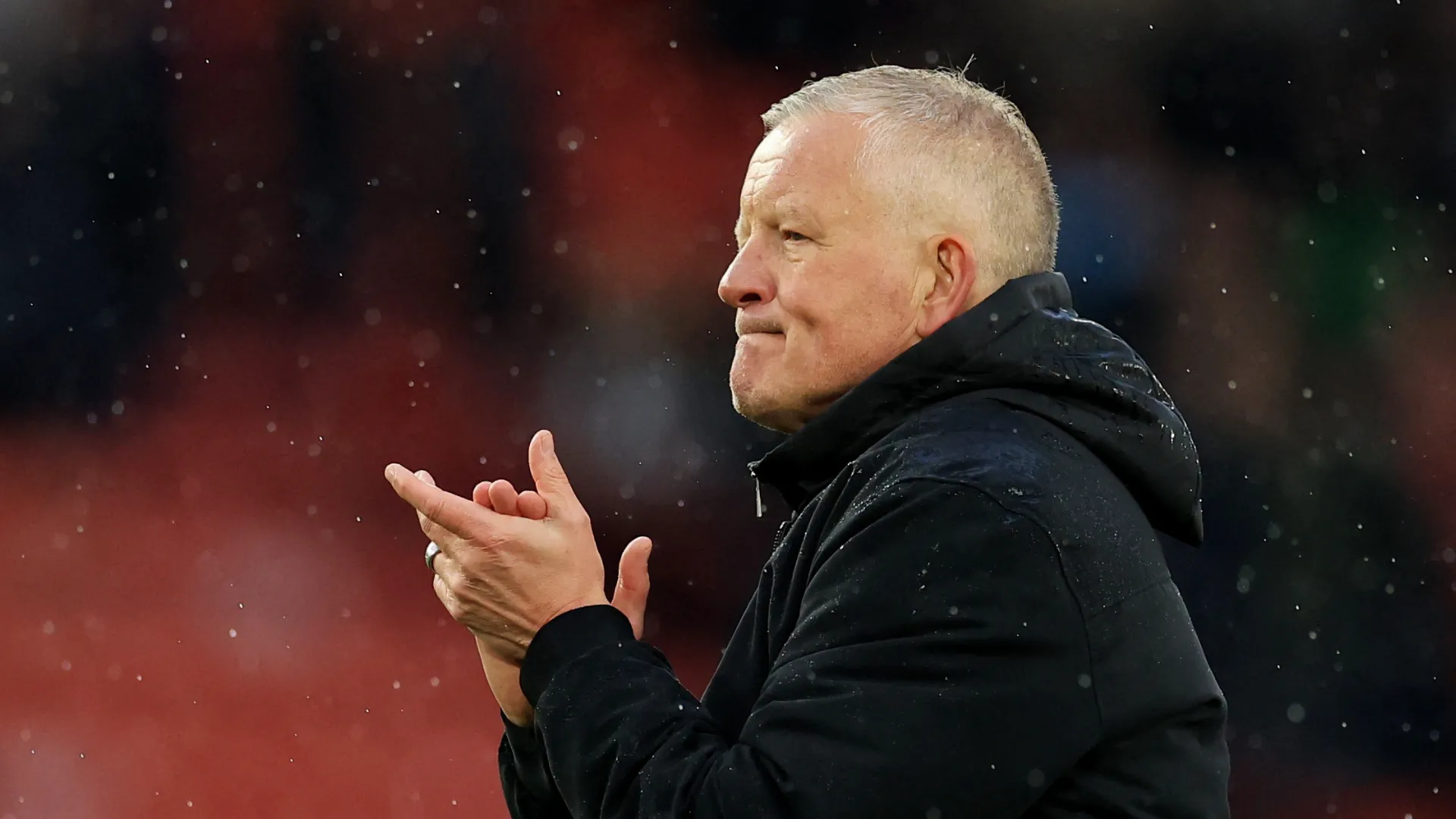 Huấn luyện viên Chris Wilder của Sheffield United, người đánh giá cao Rhian Brewster