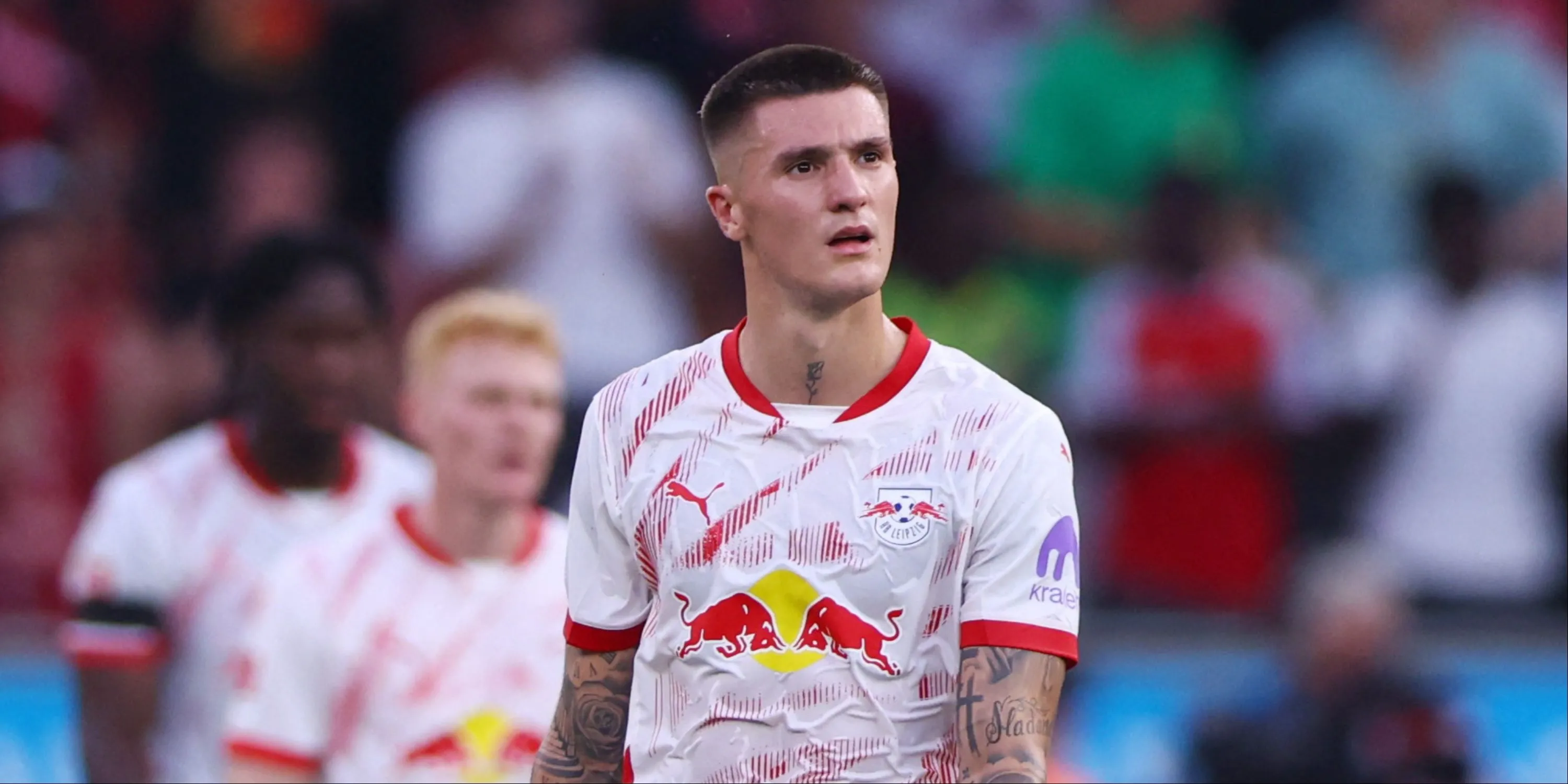 Tiền đạo Benjamin Sesko của Leipzig
