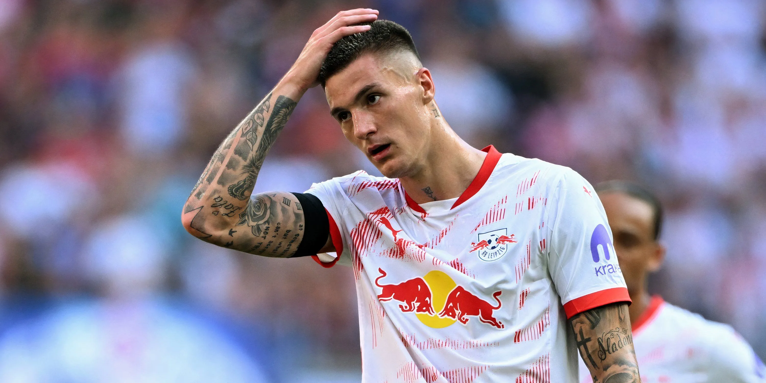 Tiền đạo Benjamin Sesko, mục tiêu chuyển nhượng hàng đầu của Arsenal