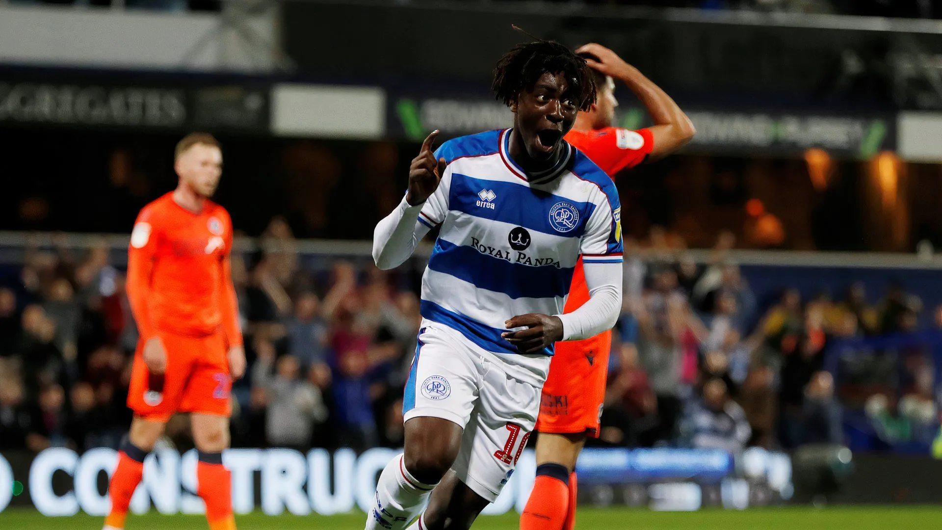 Eberechi Eze, ngôi sao tấn công đầy kỹ thuật của Crystal Palace khi còn ở QPR