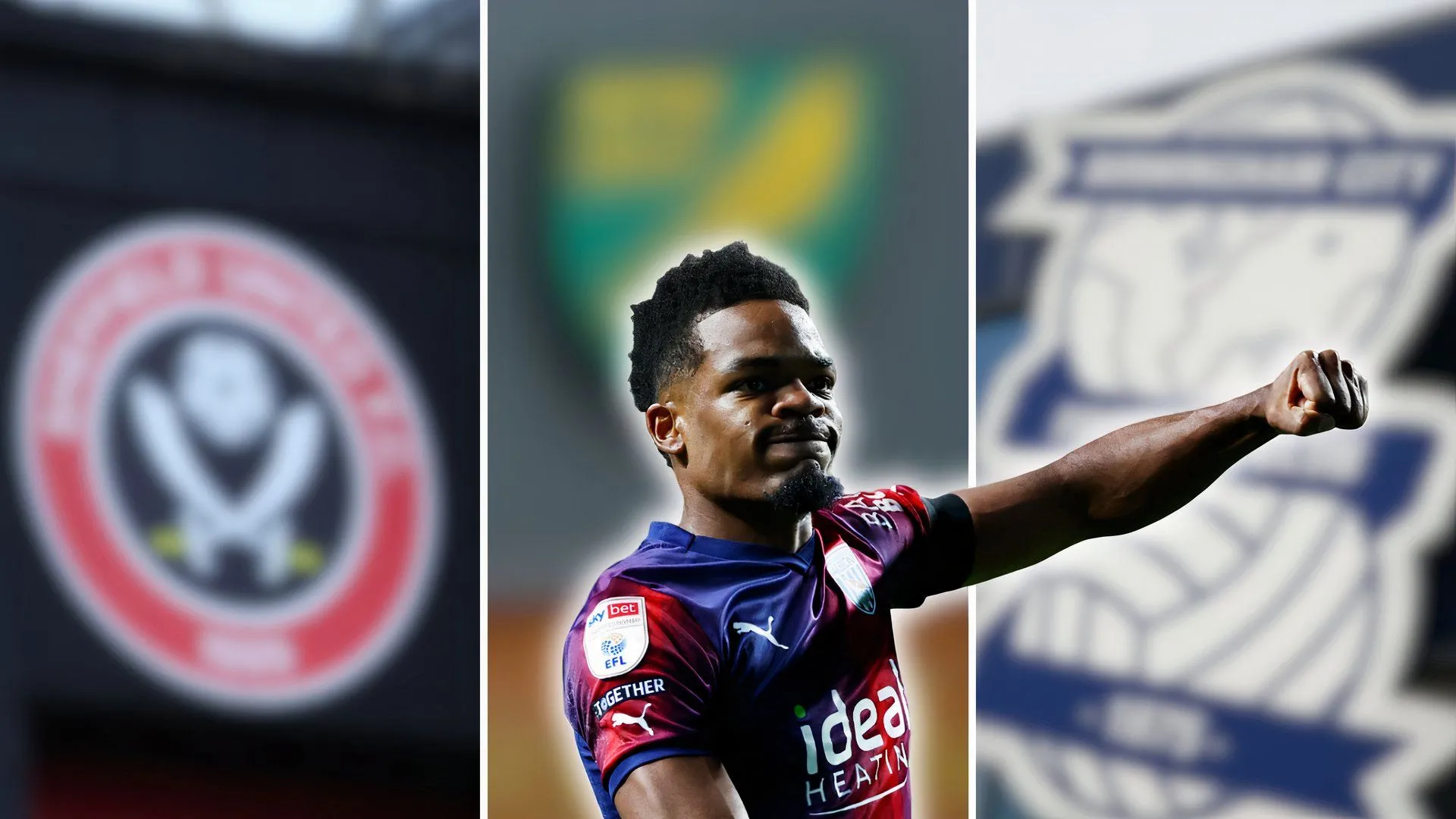 Grady Diangana, Sheffield United, Norwich City, Birmingham City