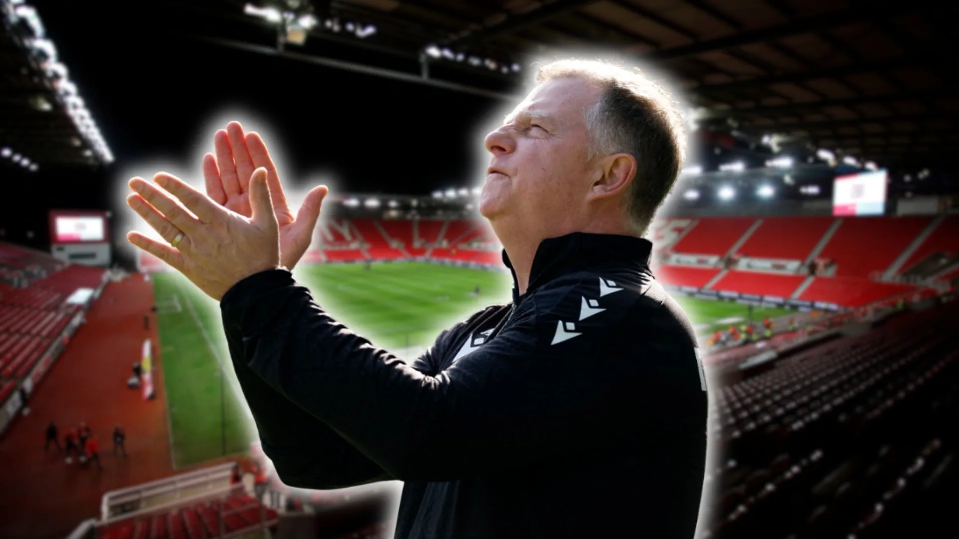 HLV Mark Robins đứng trước thách thức cân bằng đội hình trẻ của Stoke City tại sân vận động bet365.
