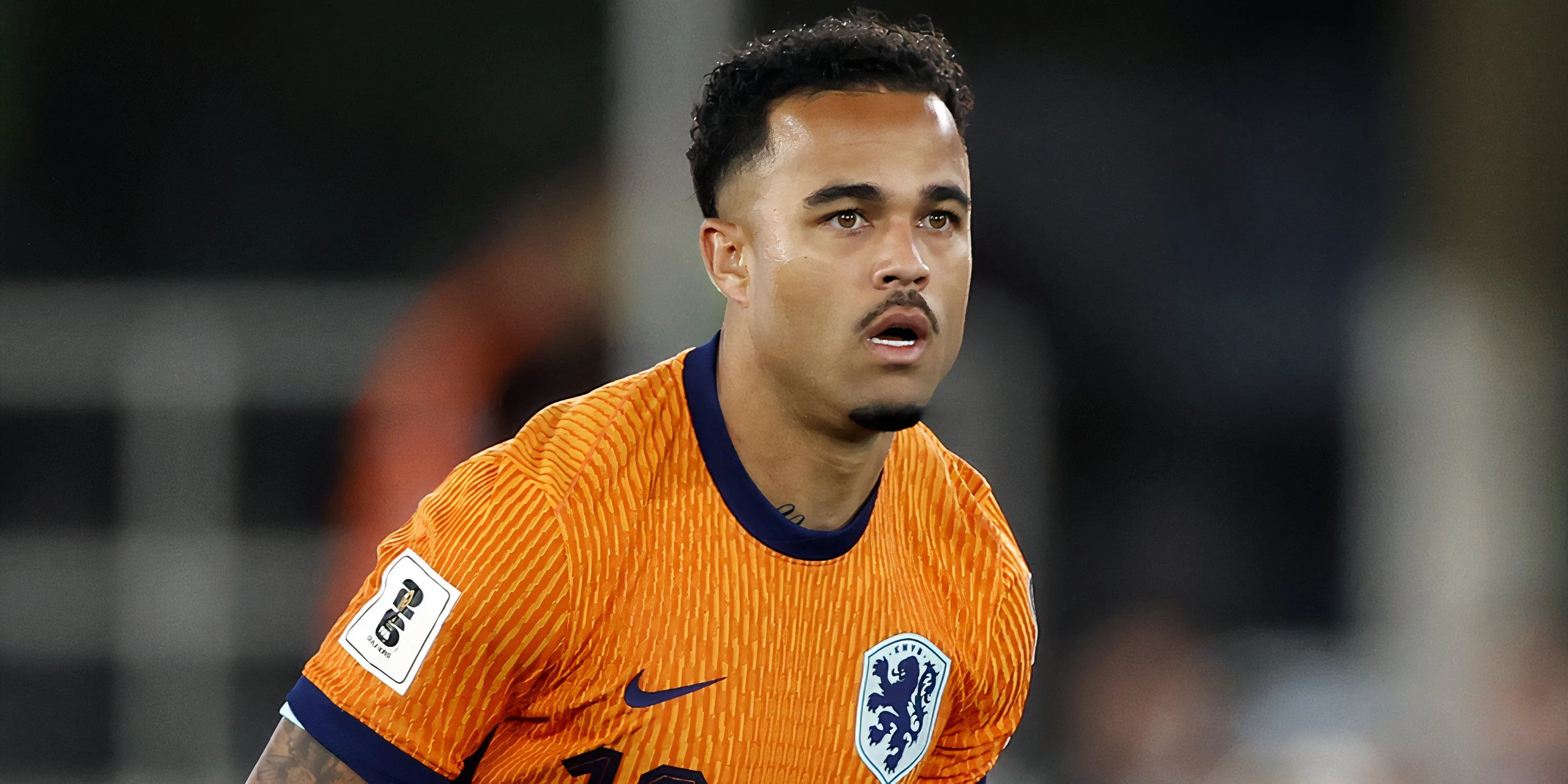 Justin Kluivert thi đấu cho đội tuyển quốc gia Hà Lan