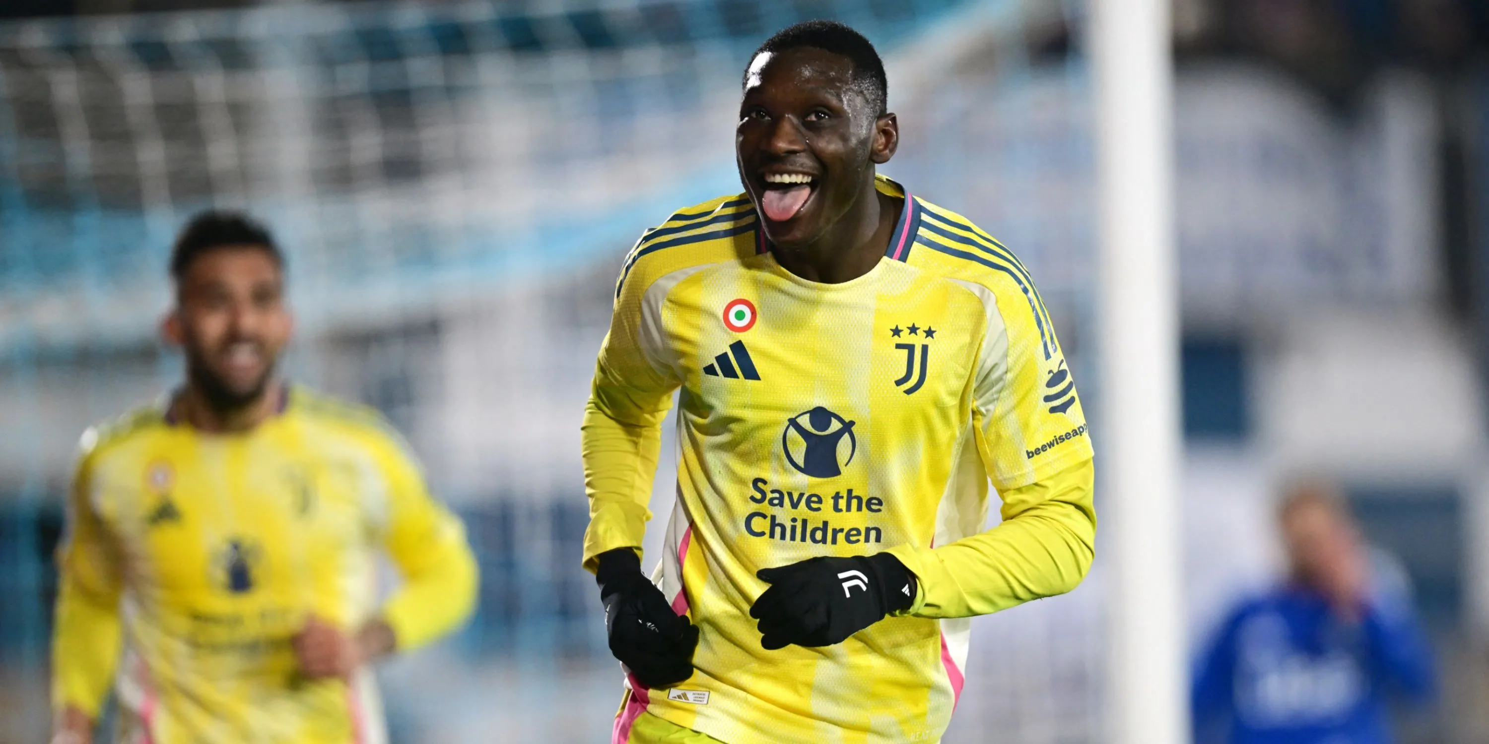 Tiền đạo Randal Kolo Muani trong màu áo Juventus, mục tiêu chuyển nhượng của Manchester United