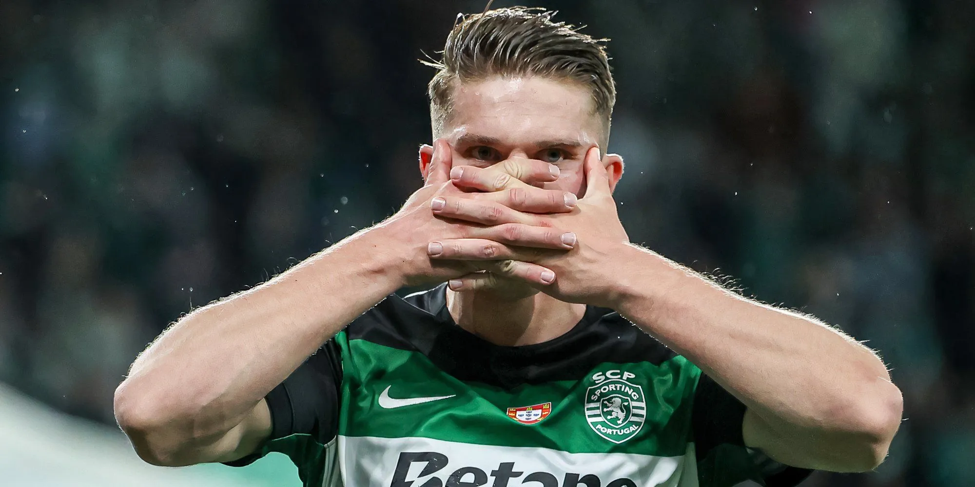 Tiền đạo Viktor Gyokeres của Sporting Lisbon, mục tiêu của Arsenal