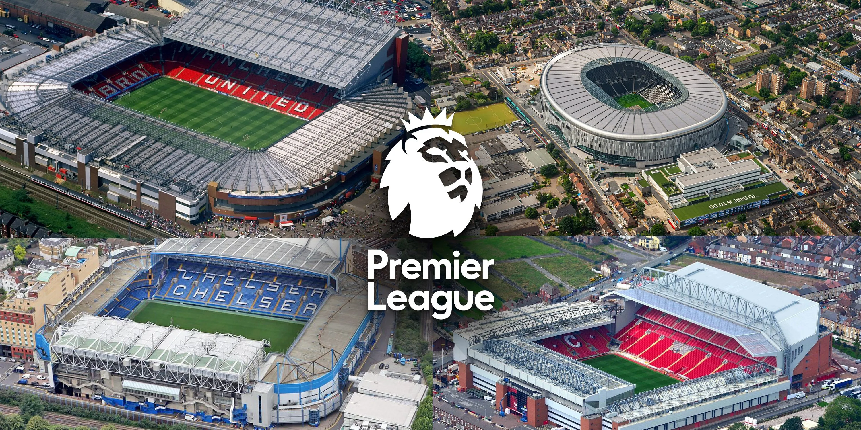 Toàn cảnh các sân vận động Premier League từ trên cao