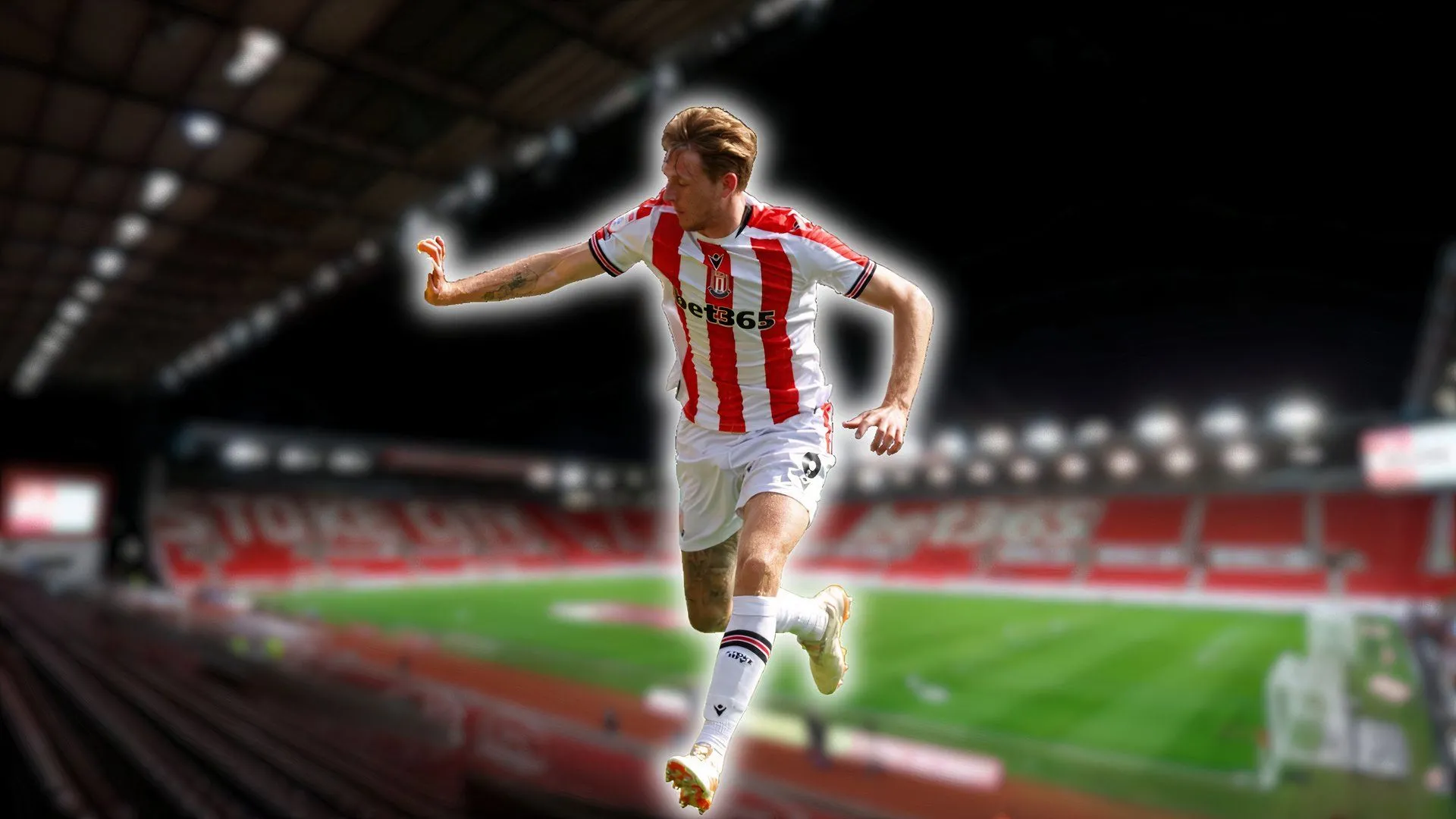 Wouter Burger ăn mừng cùng Stoke City