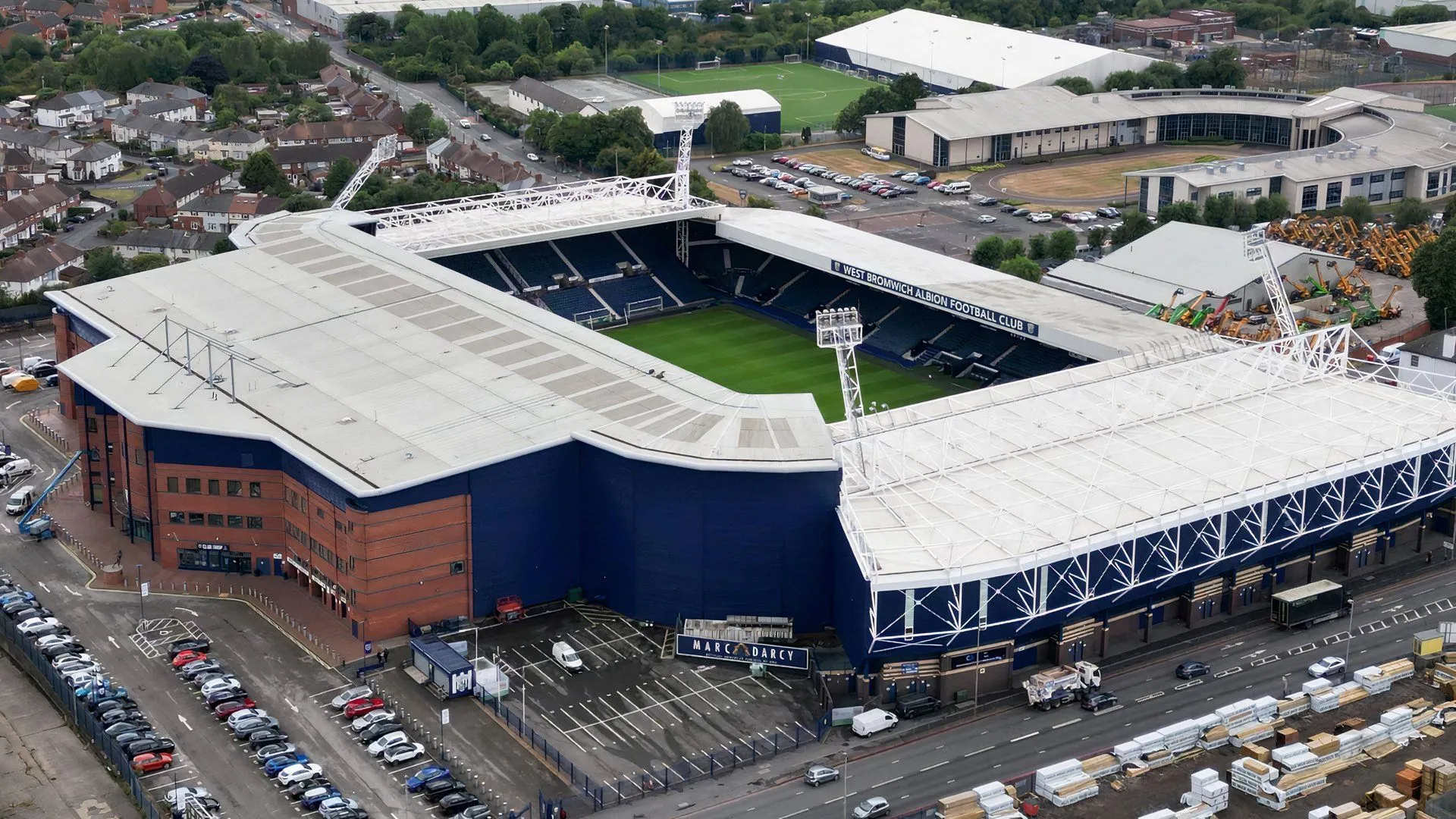 Toàn cảnh sân vận động The Hawthorns của West Brom